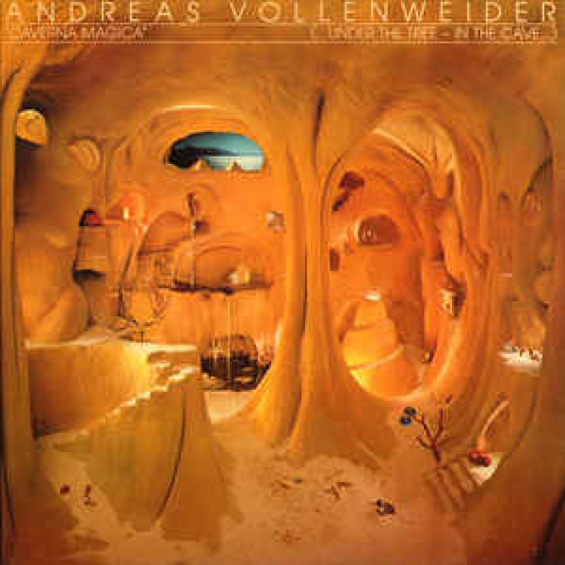 Andreas Vollenweider ‎– Caverna Magica (...Under The Tree - In The Cave...)  (Zeer goede staat, hoes VG en vinyl VG+) CBS 25265